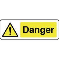 SIGN DANGER 300 X 100 VINYL