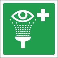 sign eye wash pictorial 100 x 100 polycarb