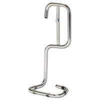 SINGLE CHROME TUBULAR STAND - -