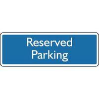 SIGN RESERVED PARKING SELF-ADHESIVE VINYL 300 x 100