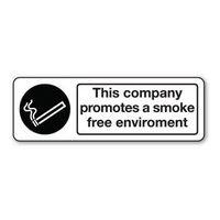SIGN THIS COMPANY PROMOTES SELF-ADHESIVE VINYL 600 x 200