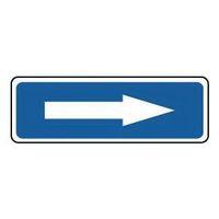 SIGN ARROW 300X100 REFLECTIVE ALUMINIUM