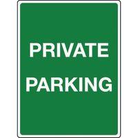 SIGN PRIVATE PARKING REFLECTIVE 300 x 400