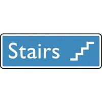 SIGN STAIRS 300X100 ALUMINIUM