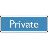 SIGN PRIVATE 200X75 POLYCARBONATE