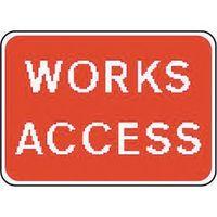 sign works access 1050x750 aluminium