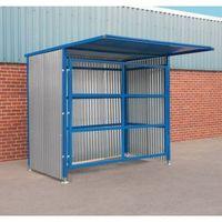 SINGLE GATED OPEN FRONT SHELTER 2100X2500X1900