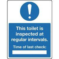 sign this toilet is inspect 150 x 200 vinyl