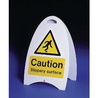 SIGN FREE STANDING CAUTION SLI