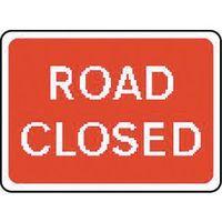 sign road closed 1050x750 aluminium