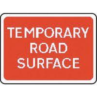 sign temporary road surface 1050x750 aluminium