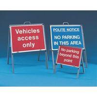 SIGN FREE STANDING FRAME 700 ALUMINIUM