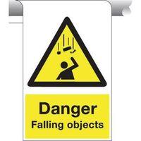 SIGN DANGER FALLING OBJECTS 450 X 600 ALUMINIUM