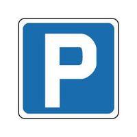 SIGN PARKING 400 X 400 ALUMINIUM