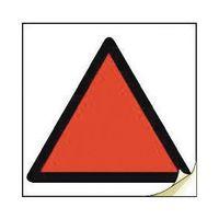 SIGN RED TRIANGLE 25X25 LABEL / ...