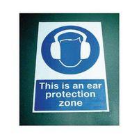 SIGN THIS IS AN EAR PROTECT 400 X 400 FLOOR VINYL