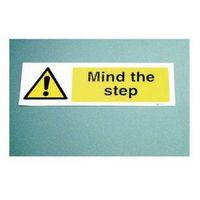 SIGN MIND THE STEP GRAPHIC 300 X 100 FLOOR VINYL