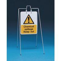 SIGN FREESTANDING CHEMICAL