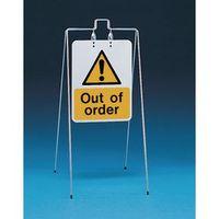 SIGN FREESTANDING OUT OF ORDER