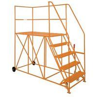 single ended access platform orange 3454mm x 3048mm x 1092mm