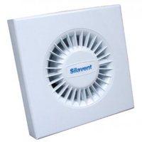 Silavent 4 Axial Extractor Bathroom Wall Ceiling Fan Backdraught Shutter & Timer