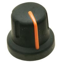 sifam 305tpnp120 006 12mm soft touch 18 spline knob with orange 