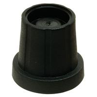 Sifam DCN150 006/26 BLK 15mm `D` Shape Push Fit Control Knob