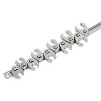 siegen s0845 crows foot wrench set 10pc flare nut 38sq drive metric