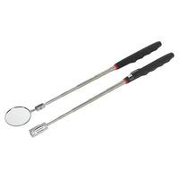 siegen s0941 telescopic magnetic led pick up tool amp inspection mir