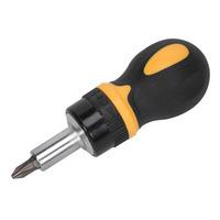 Siegen S0936S Screwdriver Ratchet Stubby