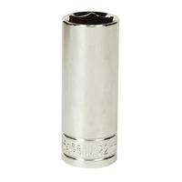 Siegen S0677 Walldrive Socket 22mm Deep 1/2\