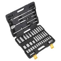 siegen s0692 socket set 45pc 12sq drive metric