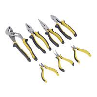 siegen s0757 comfort grip pliers set 7pc