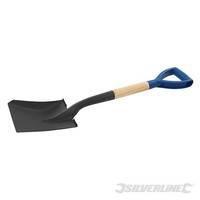 silverline wooden square head micro shovel 700mm