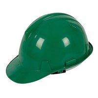 silverline safety hard hat green