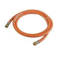 silverline gas hose with connectors 2m