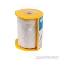 Silverline Masking & Shield Tape & Dispenser 550mm x 33m