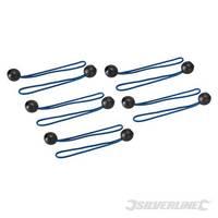 Silverline Tarpaulin Ball Bungees 10pk 175mm