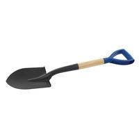 silverline 700mm wooden round head micro shovel