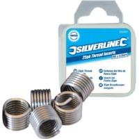 silverline helicoil type thread inserts m10 x 15mm 25pk