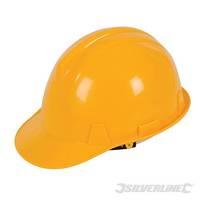 silverline safety hard hat yellow