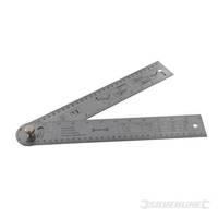 Silverline Easy Angle Protractor Rule 600mm