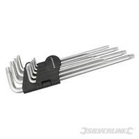 Silverline T10 - T50 Key Expert Set 9pce T10 - T50