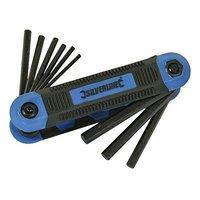 Silverline Hex Key Imperial Expert Tool 9pce 5/64\