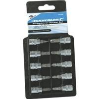 silverline screwdriver socket set 14 drive 10pce 10pce