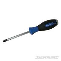 Silverline Pz2 x 100mm Hammer Through Screwdriver