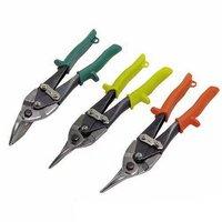 silverline aviation tin snips set 3pce 240mm