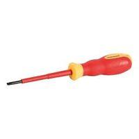 Silverline Vde Soft-grip Electricians Screwdriver Slotted 0.8 x 4 x 100mm