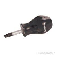 Silverline Stubby Screwdriver Slotted 6 x 25mm