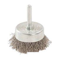 Silverline Rotary Stainless Steel Wire Cup Brush 50mm